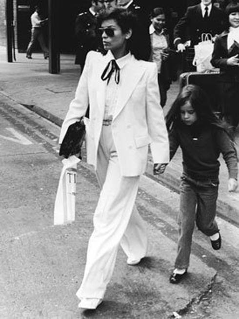 The one thing that Bianca Jagger had in her wardrobe that made her style 